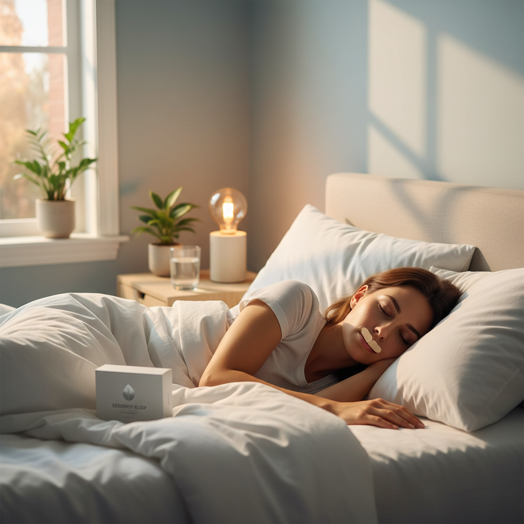 Anti-Snoring Sleep Stickers Lifestyle