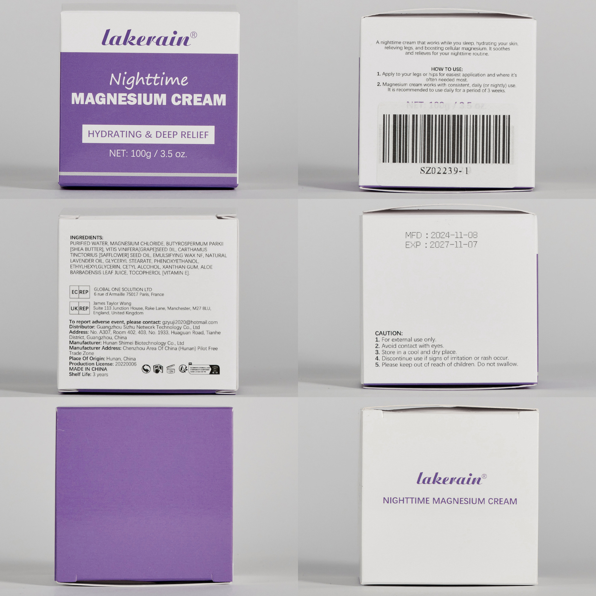DreamEase Magnesium Lotion
